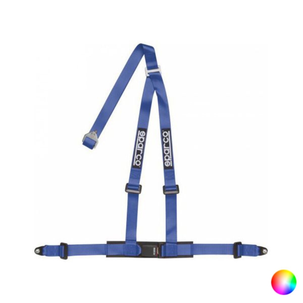 3 Point Attachment Harness Sparco Screw Fi Blue